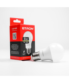 LED лампа ETRON Light 1-ELP-009 A55 8W 3000K E27