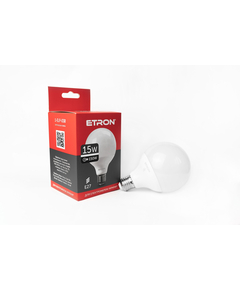 LED лампа ETRON Light 1-ELP-038 G95 15W 4200K 220V E27