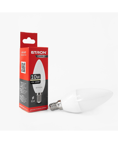 LED лампа ETRON Power Light 1-EPL-823 C37 10W 3000K 220V E14