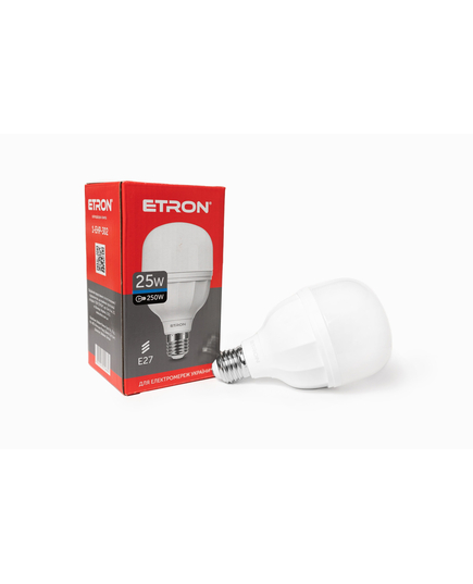 LED лампа ETRON High Power 1-EHP-302 T80 25W 6500K 220V E27