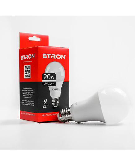 LED лампа ETRON Light 1-ELP-002 A70 20W 4200K E27