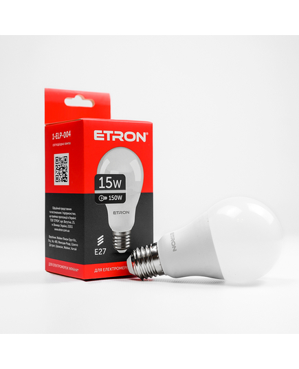 LED лампа ETRON Light 1-ELP-004 A65 15W 4200K E27