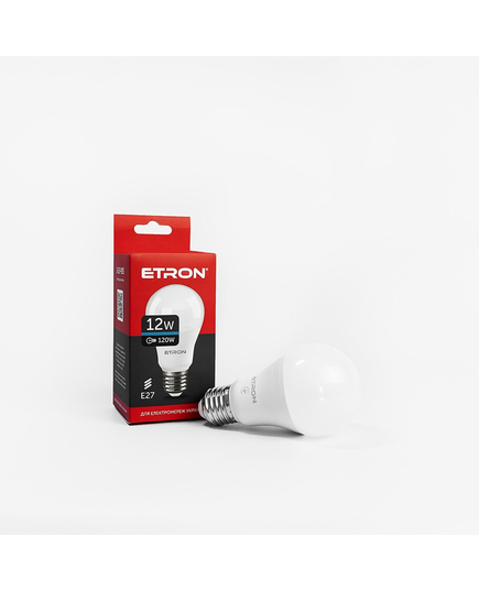 LED лампа ETRON Light 1-ELP-093 A60 12W 6500K E27