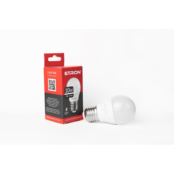 LED лампа ETRON Light 1-ELP-056 G45 10W 4200K 220V E27
