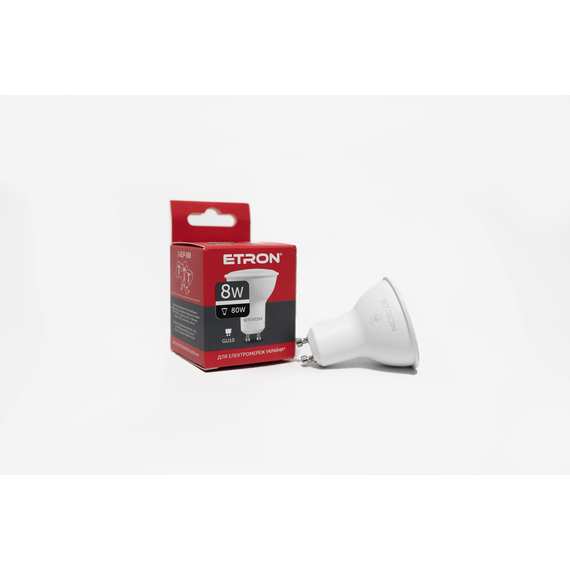 LED лампа ETRON Light 1-ELP-088 MR16 8W 4200K 220V GU10