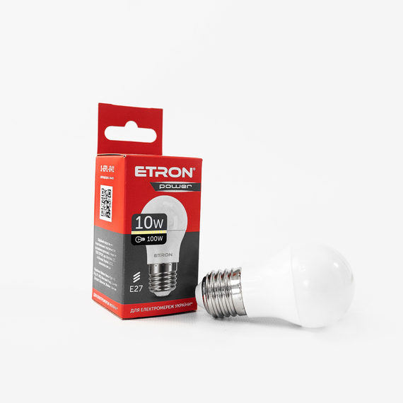 LED лампа ETRON Power Light 1-EPL-841 G45 10W 3000K 220V E27