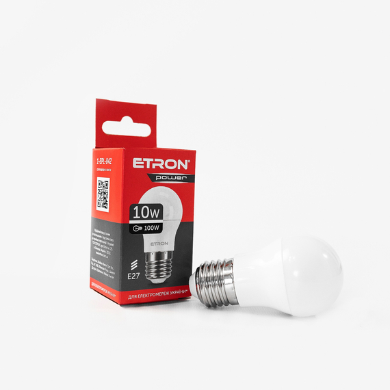 LED лампа ETRON Power Light 1-EPL-842 G45 10W 4200K 220V E27