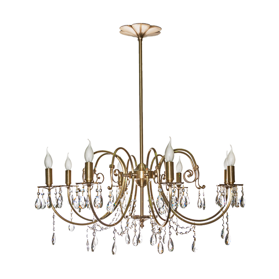 Chandeliers Fabrika Svitla Zolotij dosh 017,8,1