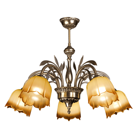 Chandeliers Fabrika Svitla Lileya 83,5,1/1-500S