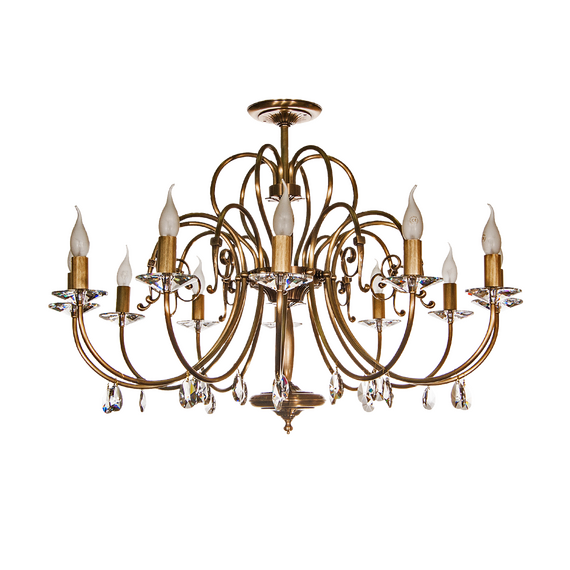 Chandeliers Fabrika Svitla Zolotij dosh 017,12,1-SZ