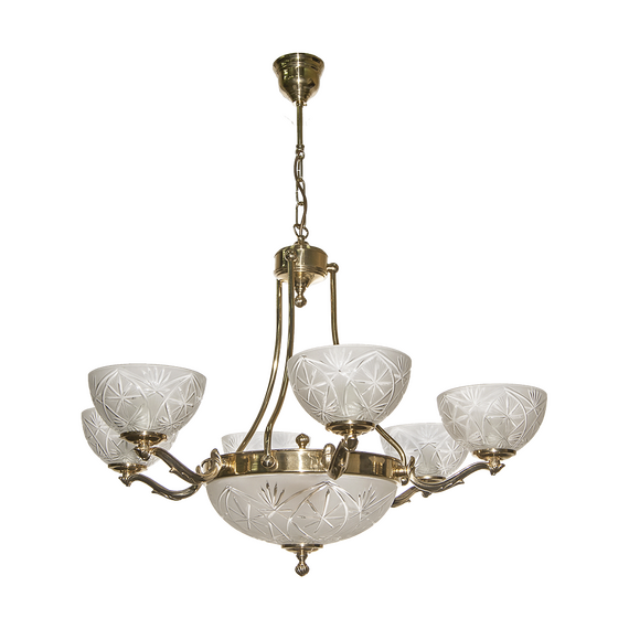 Chandelier Kvan 12,(6+3),1-DK